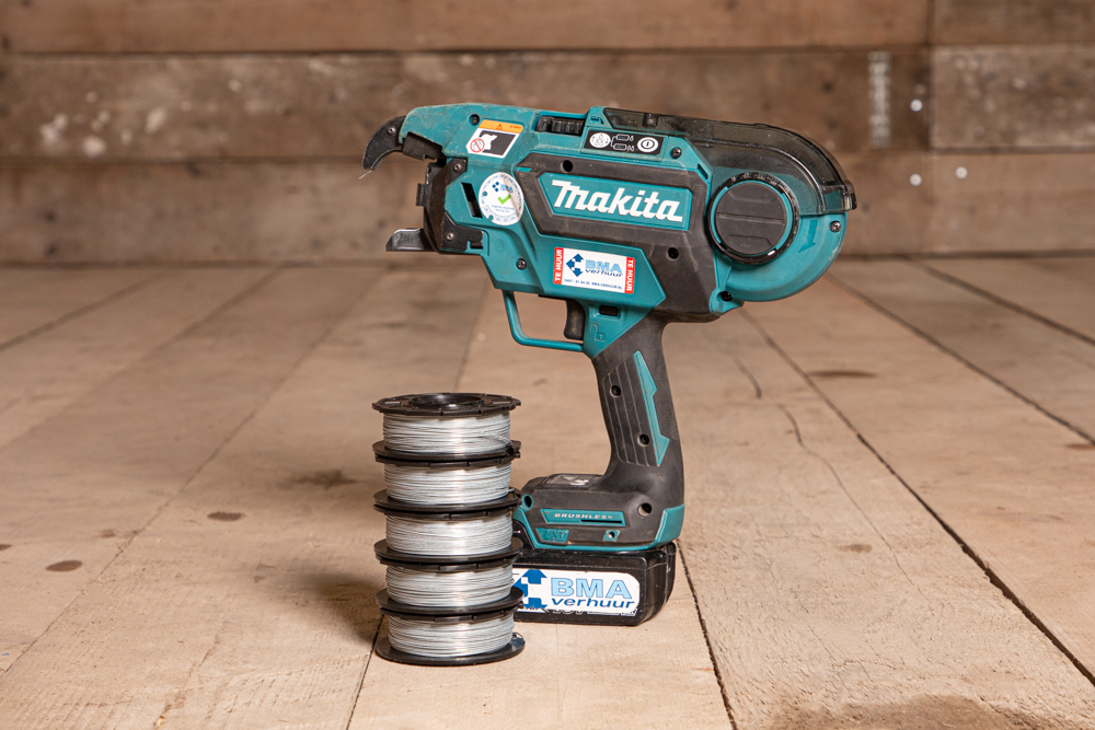 vlecht machine op accu