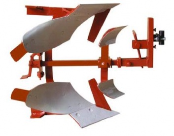 1 schaar tuinbouw kantelploeg (los tbv 4-wielige tractor max 20 pk)