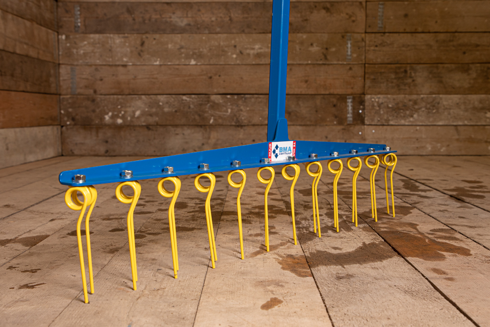 losse aanbouw hark 110 cm tbv egaliseer schuif