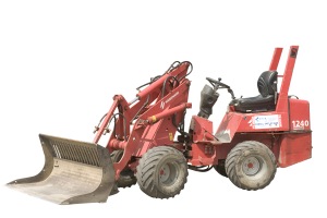 knik-loader 2 ton giant 125 cm 4x4 diesel