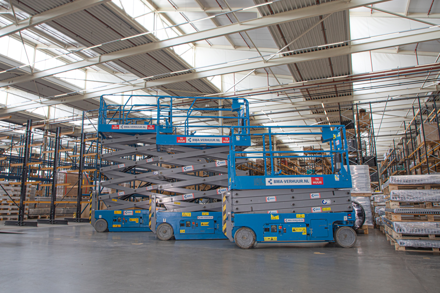 10 meter werkhoogte 117 cm breed op accu