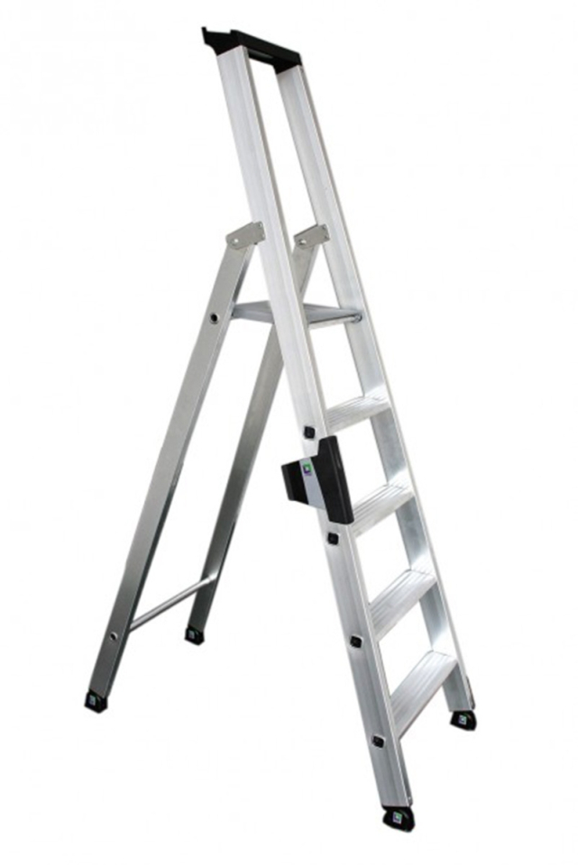 enkele trap 6 trede 1,5 meter platform