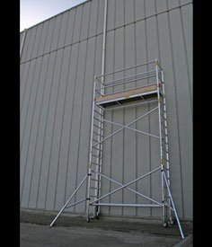 4,2 meter vloerhoogte incl. leunig en toebehoren